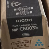 841868 Ricoh Cyan Toner Cartridge For Ricoh MPC4503, MPC5503, MPC6003 Printers